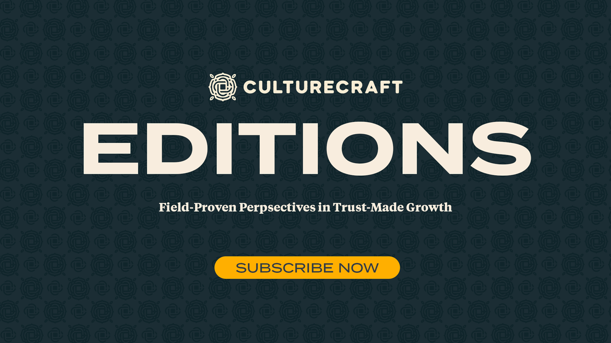 Subscriber-only resources from CultureCraft: